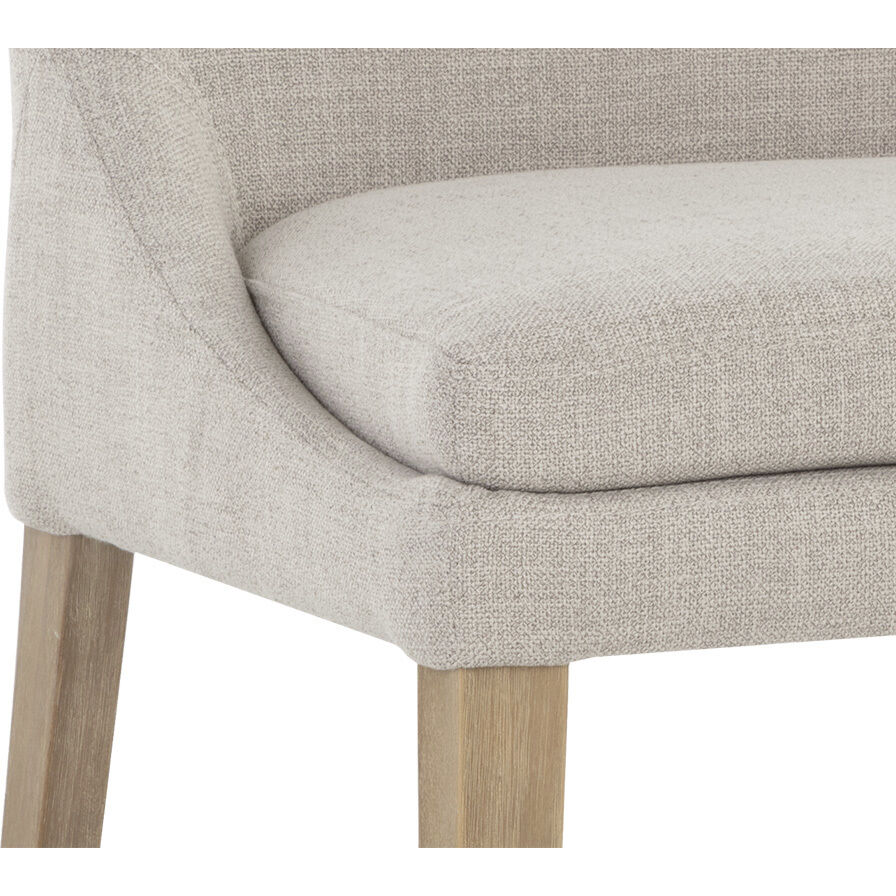 Rosine Effie Flax Dining Chair, Set Of 2